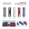 Car Fuses Torpedo Type European for Classic Cars Old Style 5A 8A 16A 25A 40A (200Pcs)