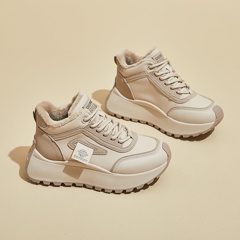 INS Корейские женские новые папины кроссовки - весна 2025 г. Кроссовки для бега и повседневной носки на толстой подошве с эффектом увеличения высоты (XFK833)