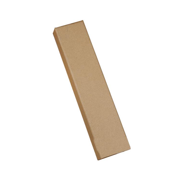 Изысканная винтажная подарочная коробка из крафт-бумаги для браслетов и сережек