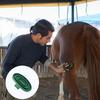 1Pcs Handheld Horse Grooming Brush Shedding Cleaning Tool New Horse Hair Scraper  for Daily Grooming
