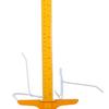 Durable 4 Inch White Grid Wall Display Hooks Metal Wall Organizers Gridwall Hooks & Hangers Wall Grid Accessories