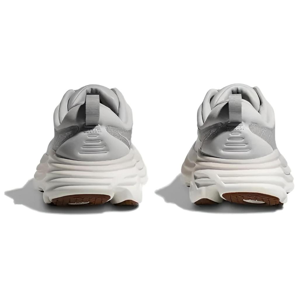 HOKA Bondi 8 Lunar Rock Мужские кроссовки Серые Nimbus-Cloud 1123202-LRNC