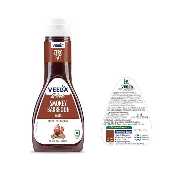 Заправка для салата Veeba Chipotle Southwest, 300 г и соусы Veeba, соус барбекю, 330 г