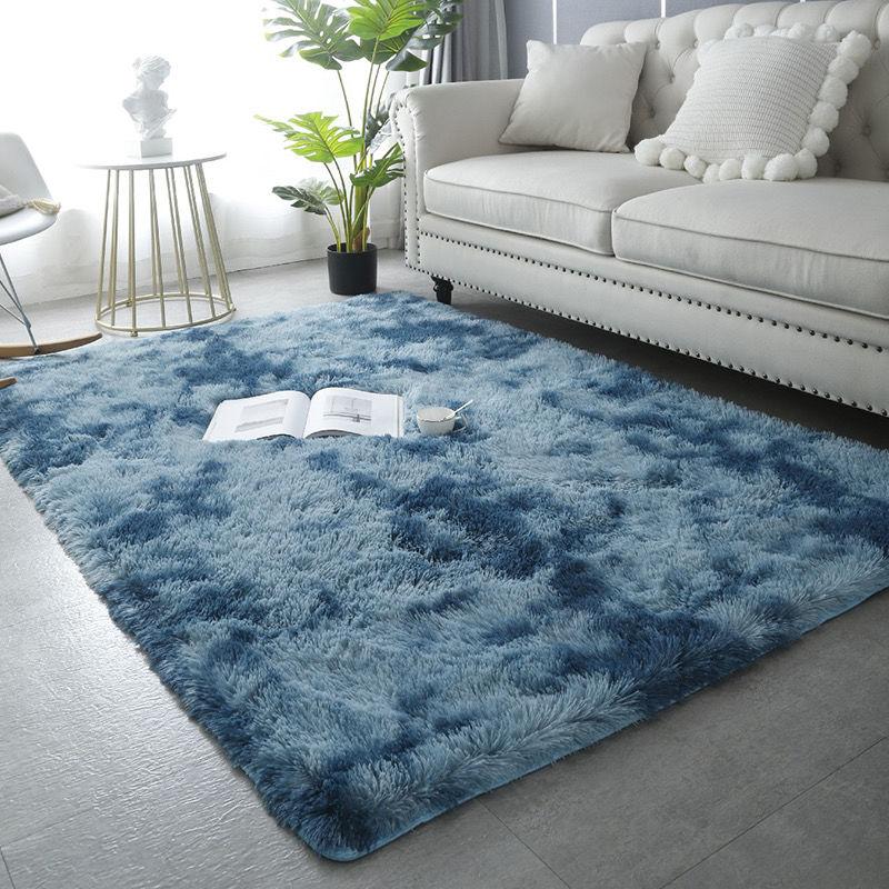 Мягкий ковер у кровати, ковер в гостиной, полностью покрытый большой площадью, домашний коврик