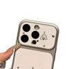 Чехол для телефона Three Little Dogs Apple 17 Pro Max, Большое окно, Серебряная рамка и Корпус Corning, Модель 13