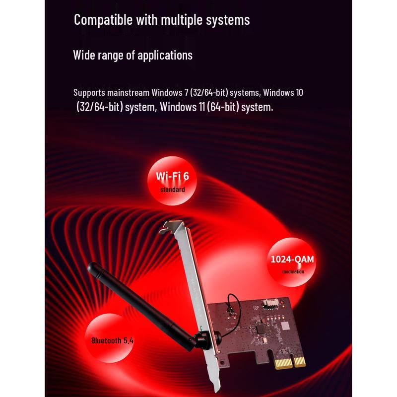 TP-Link AX900 WiFi 6 Dual-Band PCIe Desktop Network Card (CN version)