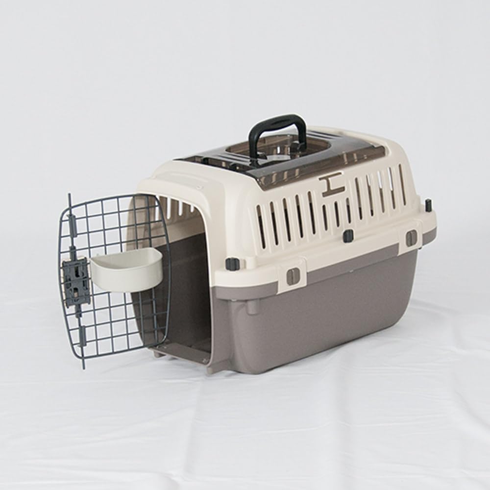 Маленькая переноска для животных Petit Ruban с двойной дверцей PM50 для маленьких, средних и маленьких до M Глубина 51 x Ширина x Высота Кошки, Собаки, Собаки, Животные. Зафиксировано ремнем безопасности.