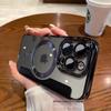 "Кожаный чехол-книжка для iPhone 16 для Apple 15 Pro Max: Магнитная, гальваническая, противопадающая конструкция для SE4"