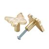 1PC Wall Mounted Shelf Butterfly Door Handles Decorative Zinc Alloy Single Cabinet Pulls Kitchen Drawer Knobs Furniture