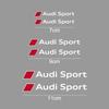 Для Audi RS3 для AUDI A3 A4 A5 A6 A7 A8 S8 RS5 RS3 RS6 Q5 Q7 S3 S4 S5 S6 S7 TT TTS Sport 6 шт. Модифицированные наклейки на крышки тормозных суппортов колес автомобиля