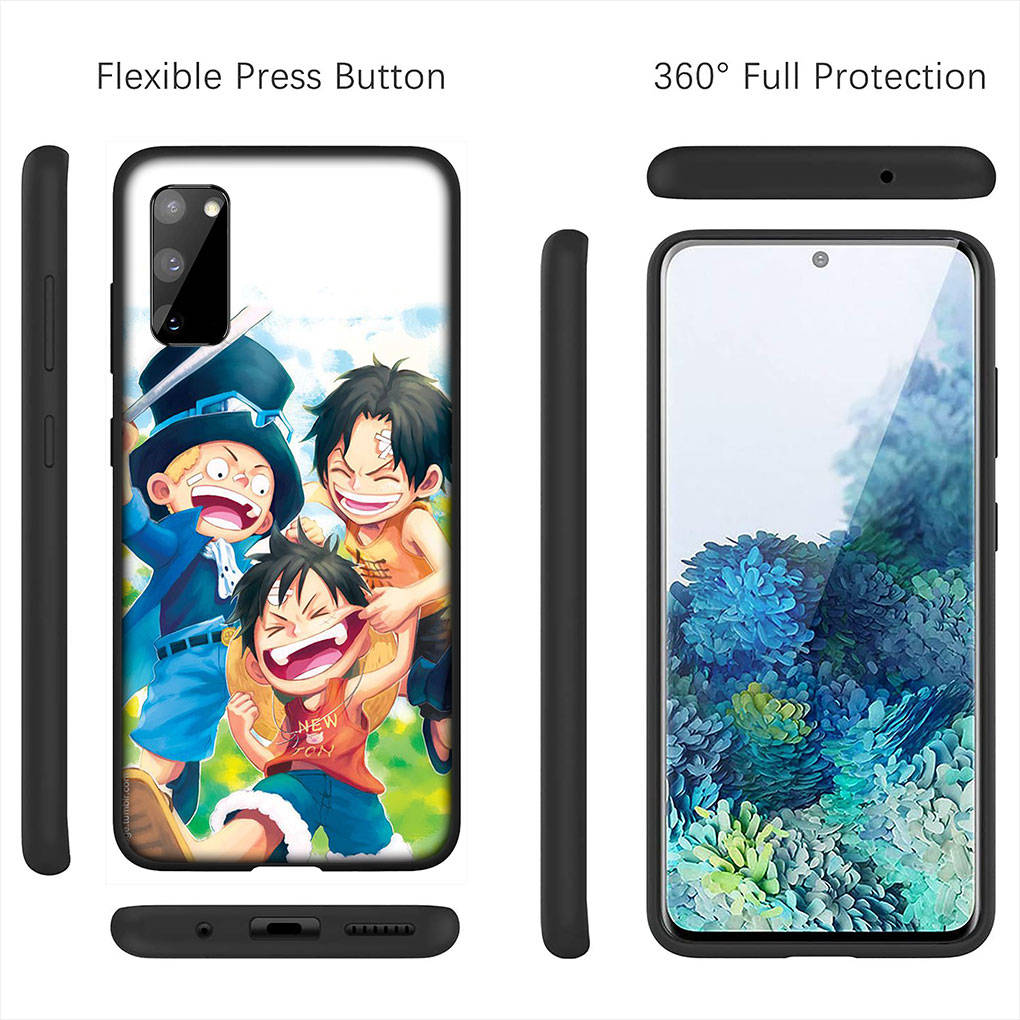 Чехол для iPhone 16 15 Xiaomi Redmi Note 14 13 12 11 Pro Max 16e Samsung Galaxy S25 S24 S23 Moto OPPO Huawei Trafalgar Law One Piece Luffy Phone Case