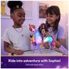 Unicorn Academy Interactive Rainbow Light-Up Wild Stars with Lights, Sounds & Music, Doll & Unicorn Toy for Ages 4+