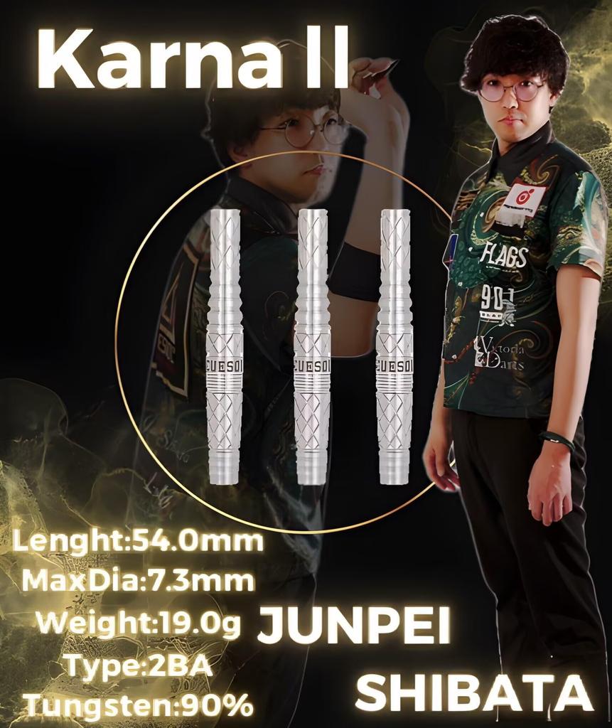 CUESOUL Junpei Shibata Model II Karna Soft Chip Tungsten Набор из 3 шт. 90% (CSDP-BS040-1)