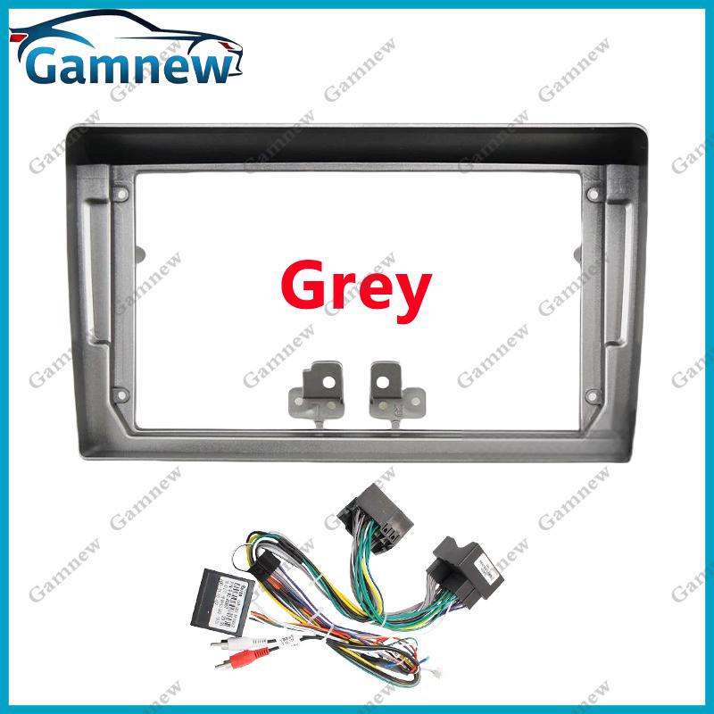 9 Inch Car Frame Fascia Adapter Canbus Box Decoder For Peugeot 407 2004-2009 Android Radio Dash Fitting Panel Kit