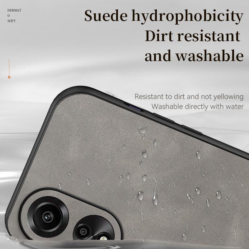 Чехол из искусственной кожи из овчины для OPPO A78 A58 A38 A97 A96 A94 A76 A74 A57 A52 A36 A1 A16 A17 A17K Find X7 X6 X5 X3 X2 Pro, чехол с кронштейном для телефона