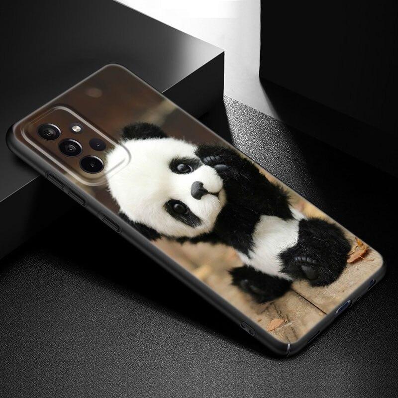 Чехол для телефона с китайским медведем и пандой для Samsung Galaxy A21 A30 A50 A52 S A13 A22 A32 A33 A53 A73 5G A11 A12 A31 A51 A70 A71 A72