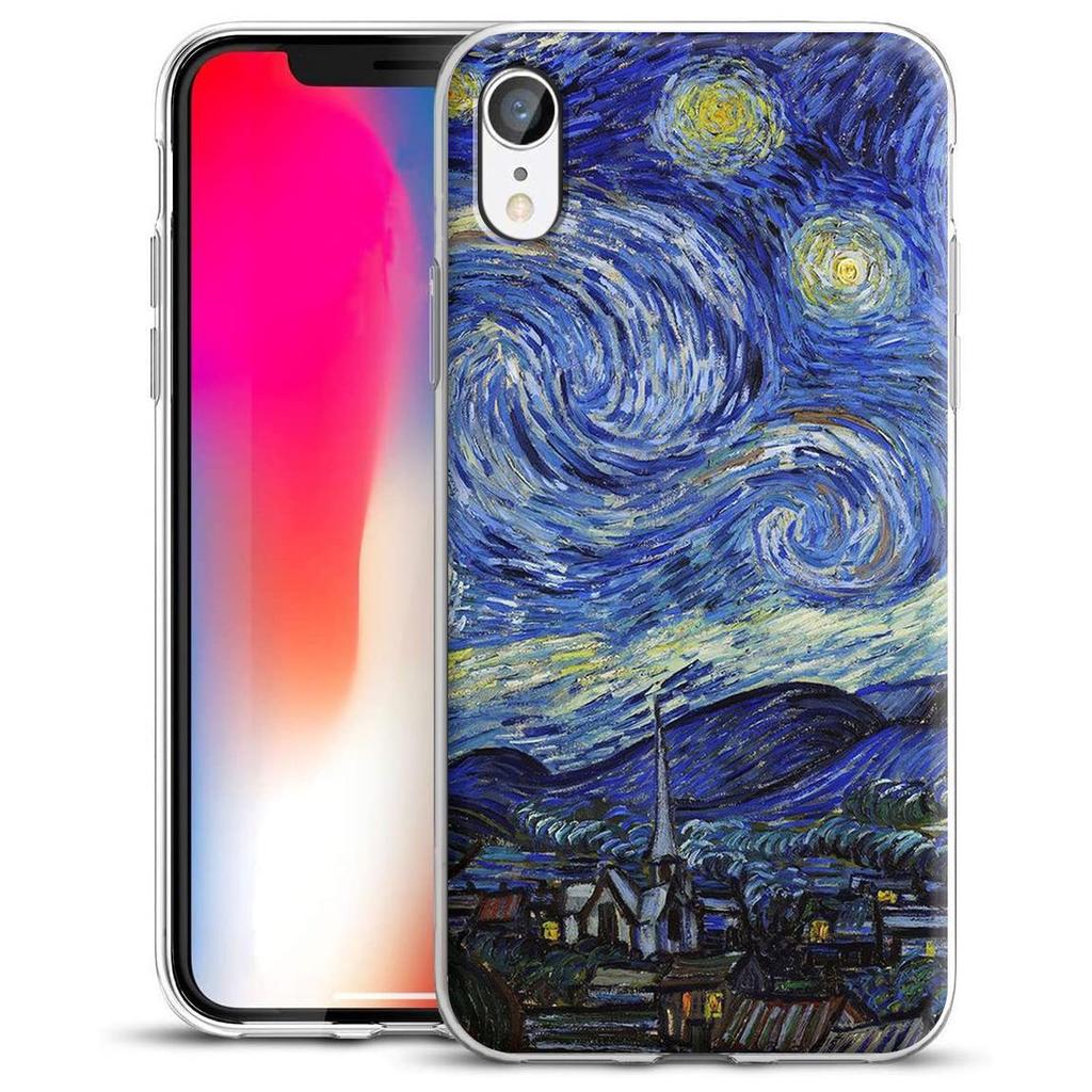 Силиконовый чехол с масляной живописью Ван Гога для Apple iPhone 12 13 Mini 11 Pro SE XS X XR Max 8 7 6S 6 Plus 5S