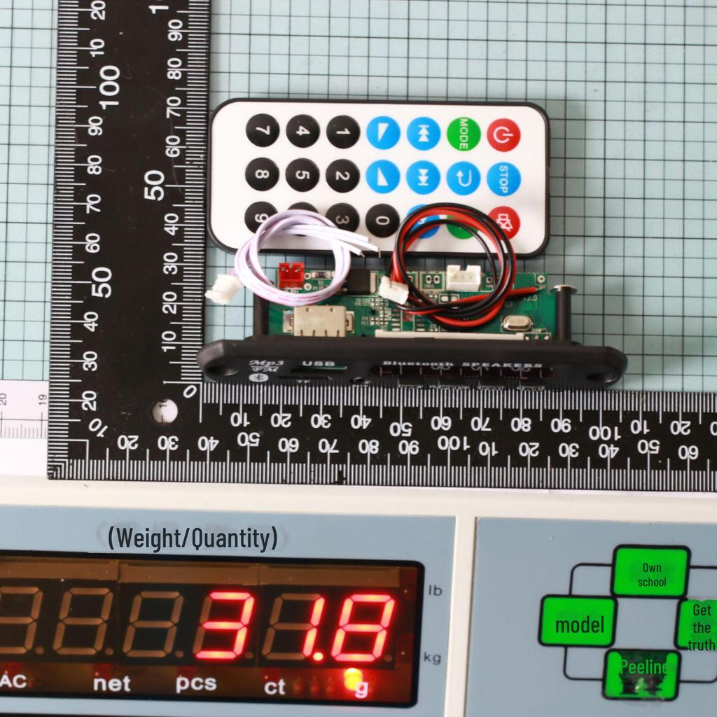 Bluetooth 5.0 Car MP3 Audio Decoder & FM Radio Module