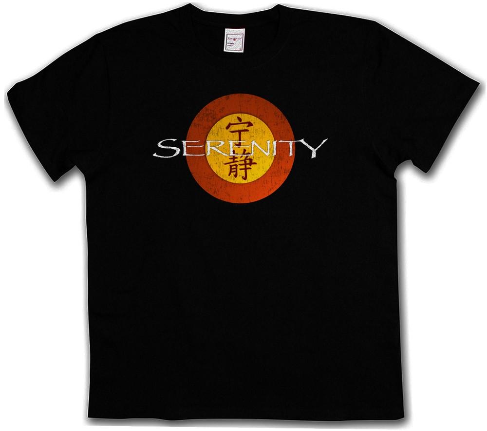 VINTAGE SERENITY LOGO T-SHIRT - Movie TV Blue Sun Joss Whedon Firefly T-Shirt