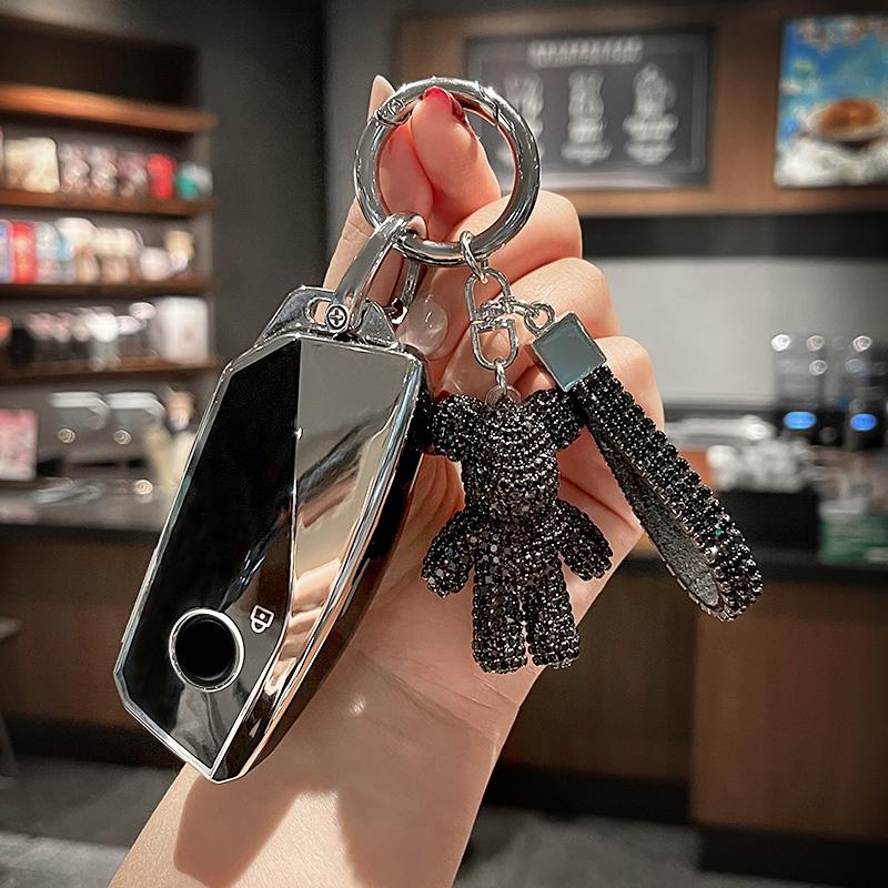 Мода Новый ТПУ Чехол для ключа автомобиля Крышка Защита Брелок Для BMW X1 U11 G70 7 Серии i7 X7 G07 LCI iX I20 G09 XM U06 G81 M3 2023