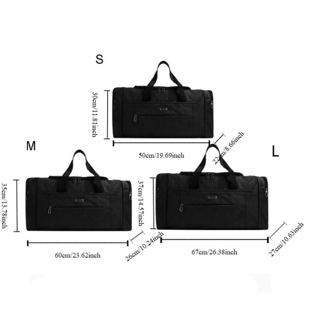 Large Capacity Travel Luggage Bag Oxford Messenger Bag Trendy Travel Duffle Bag  Women