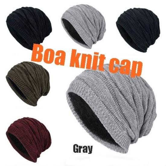 Вязаная шапка Вязаные часы Спорт на открытом воздухе [ZIPSLINE] Шапка, Кепка, Кепка, Мужская шапка, Простая, Осенняя, Зимняя, Кепка, (Серый)