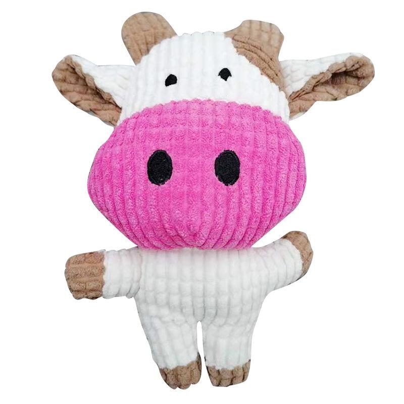 Плюшевая игрушка для прорезывания зубов для собак, устойчивая к укусам, со звуком, для самостоятельной игры и снятия скуки