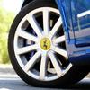 4pcs For Ferrari Donkey Auto Accessories 56mm+60mm Ferrari Donkey Logo Badge Emblem Car Wheel Hub Center Caps Rim Cover Stickers