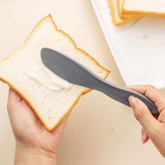 2Pcs Plastic Cake Spatula Food-Grade PP Material Colorful Multifunctional Easy-to-operate Rounded Corner Scraper