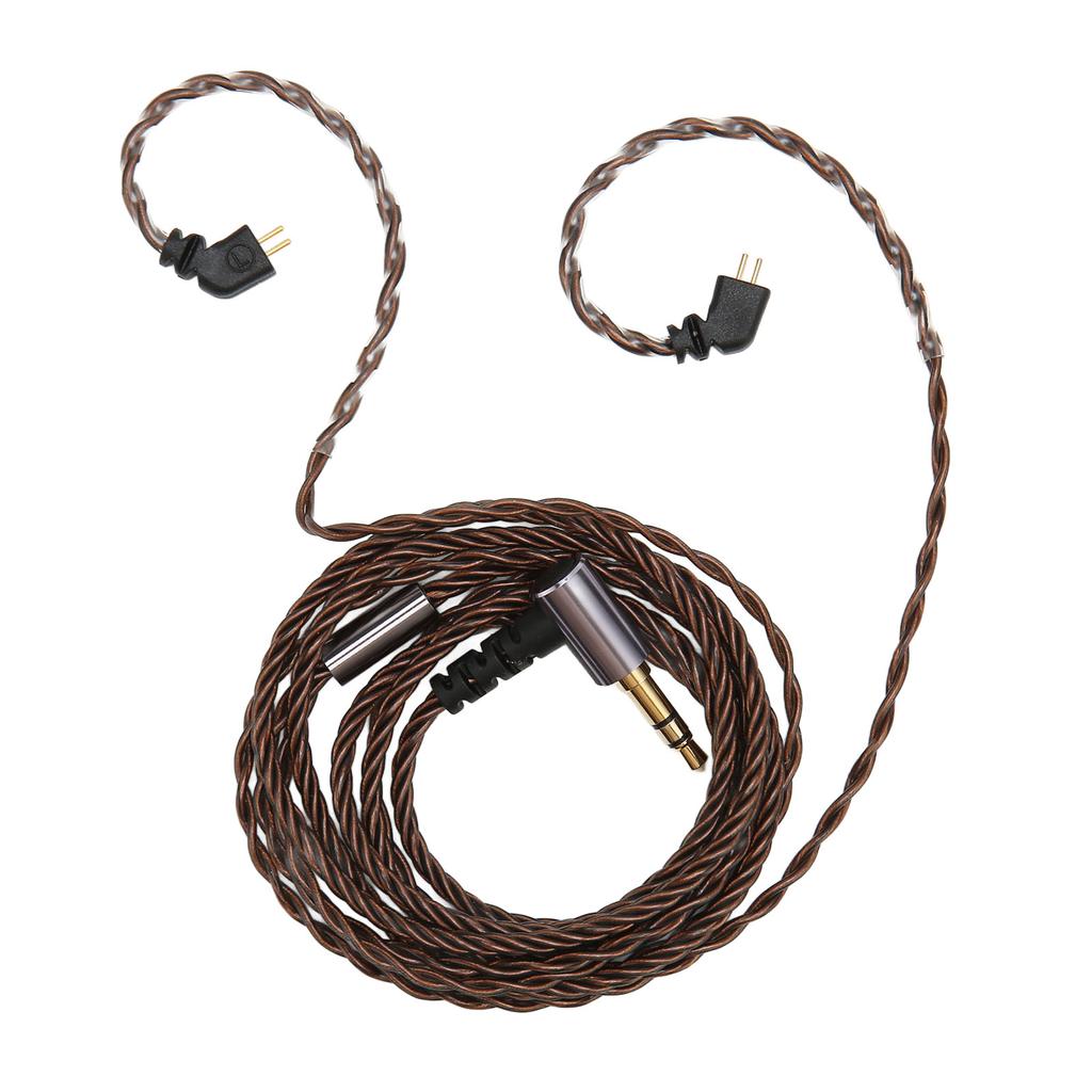 Запасной кабель для наушников, бескислородный медный кабель для наушников TFZ TRN AS10 AS06 AS10 ZST