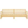 Daybed Pull out Solid Pine Wood 2x(90x200) cm