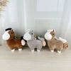 Cute Pullable Plush Horse Pendant Mascot Dolls Plush Horse Doll Pendant  Car Decoration