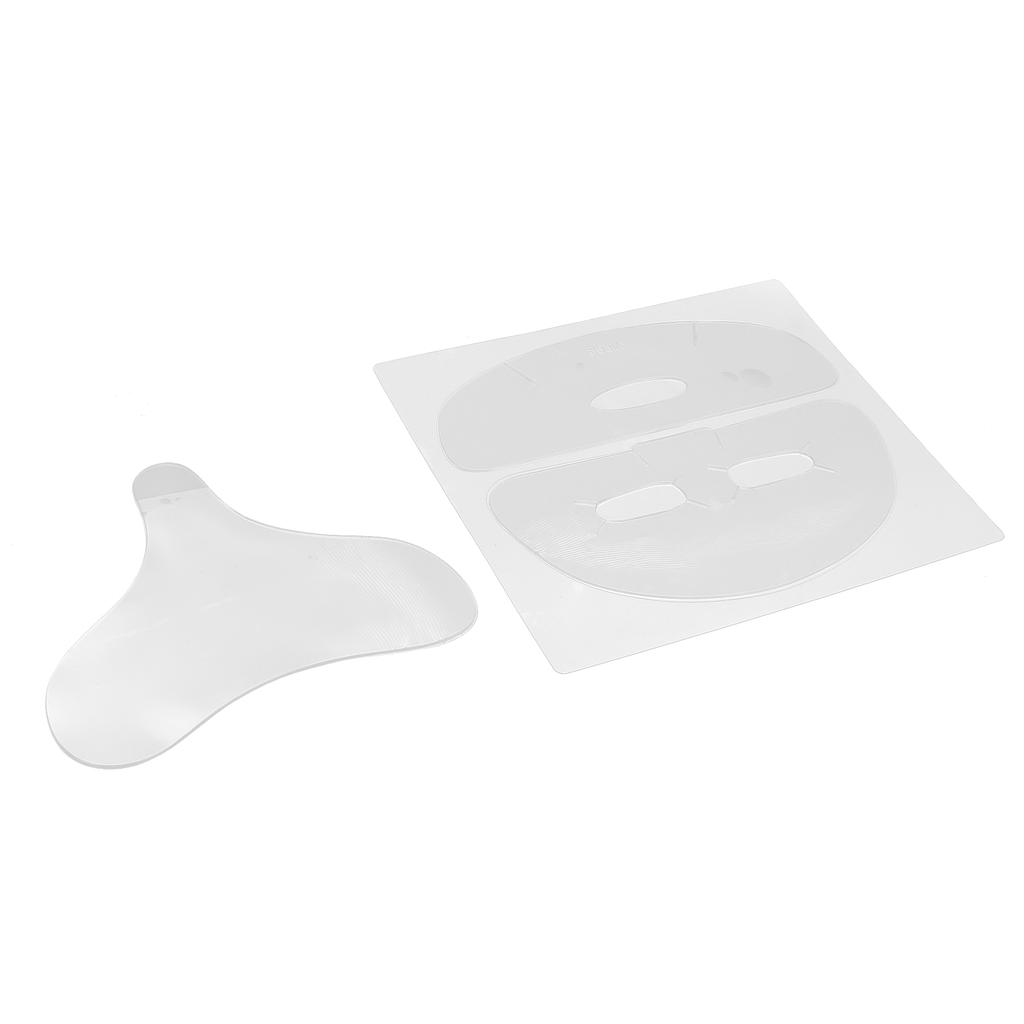 Набор подушечек для лица и груди против морщин, для удаления мелких морщин, многоразовые силиконовые патчи для лица и груди