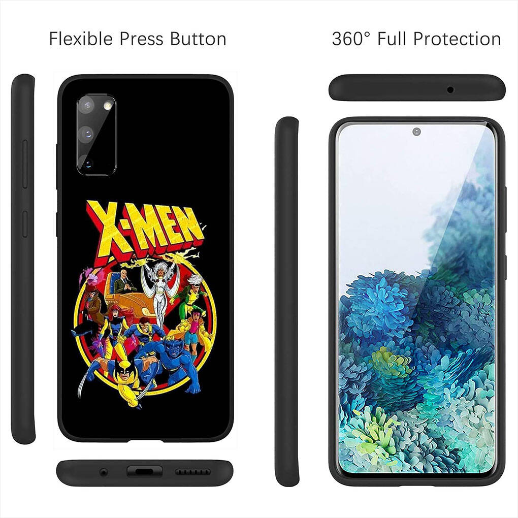 Чехол для iPhone 17 16 15 Xiaomi Poco Redmi Note 14 13 12 11 Pro Max 9 16e Samsung Galaxy S25 S24 S23 OPPO Huawei X Men Росомаха Xmen Чехол для телефона
