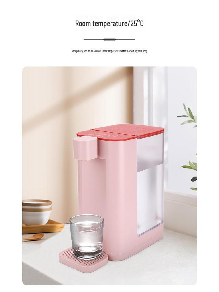 Компактный диспенсер для мгновенного нагрева горячей воды: Быстронагревающийся, портативный и встраиваемый настольный очиститель