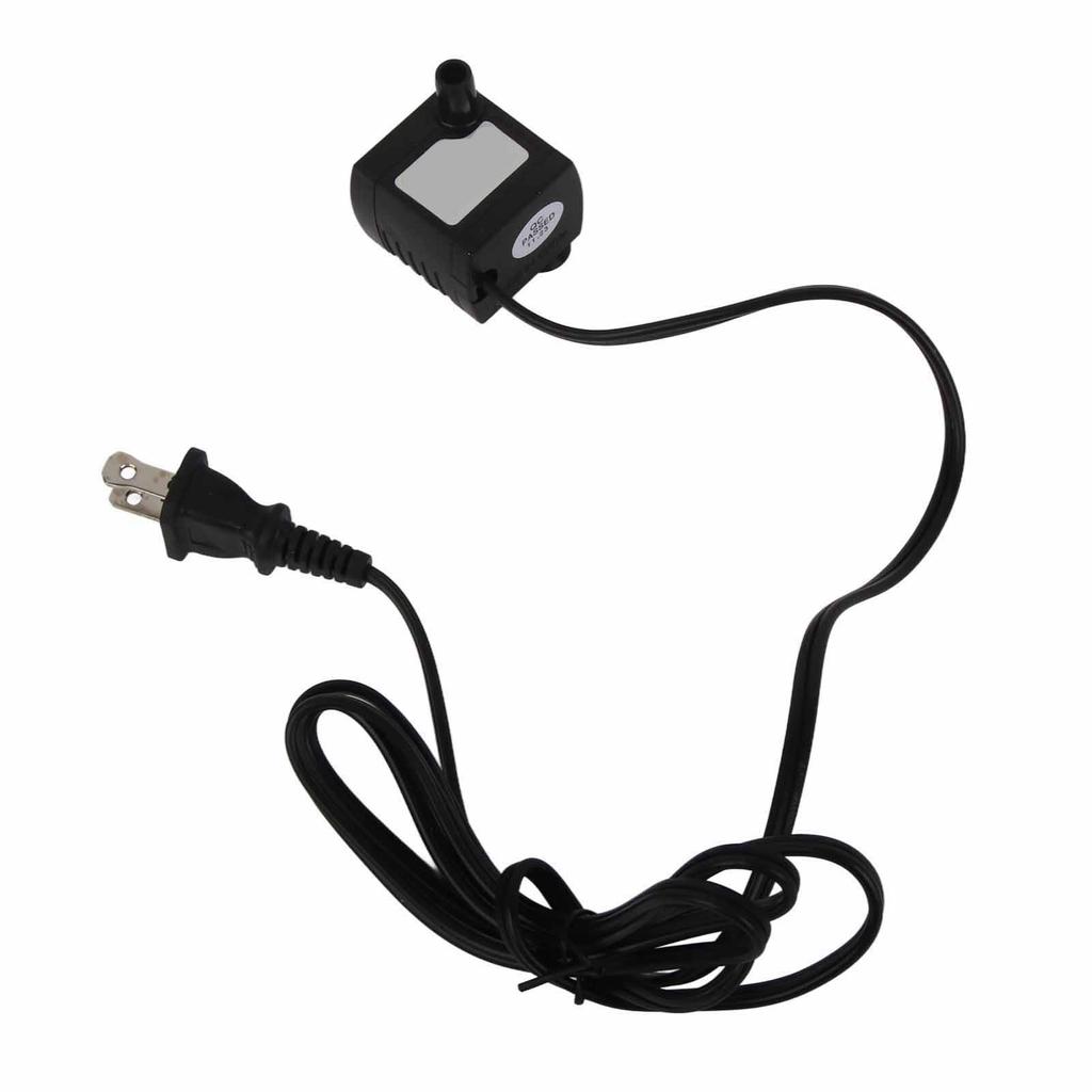 Насос для фонтана для домашних животных IPX8 водонепроницаемый регулируемый тихий мини погружной водяной насос для кошек