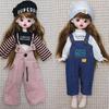 Комплект одежды для куклы BJD 30 см: Милые и Модные Повседневные Комбинезоны для Полного Тела и Кукол-Призраков