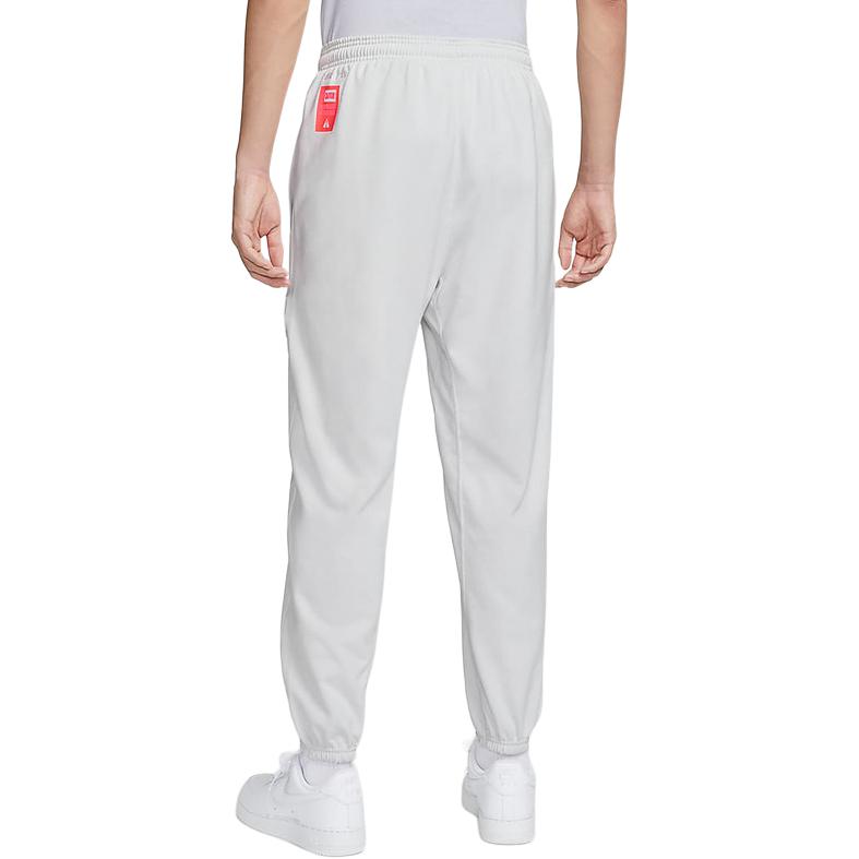 Nike Fleece Lined Breathable Lace-Up Casual Pants Men Bottoms White HV1844016