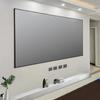 YJMOYE Ультрапрозрачный 4K Настенный Экран для Проектора со Встроенной Рамой, Не Требуется Сборка