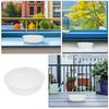6Pcs Bird Water Bowl Plastic Outdoor Birdbath Tray Small Bird Feeder Water Dish Garden Patio Balcony Birdbath Bowl