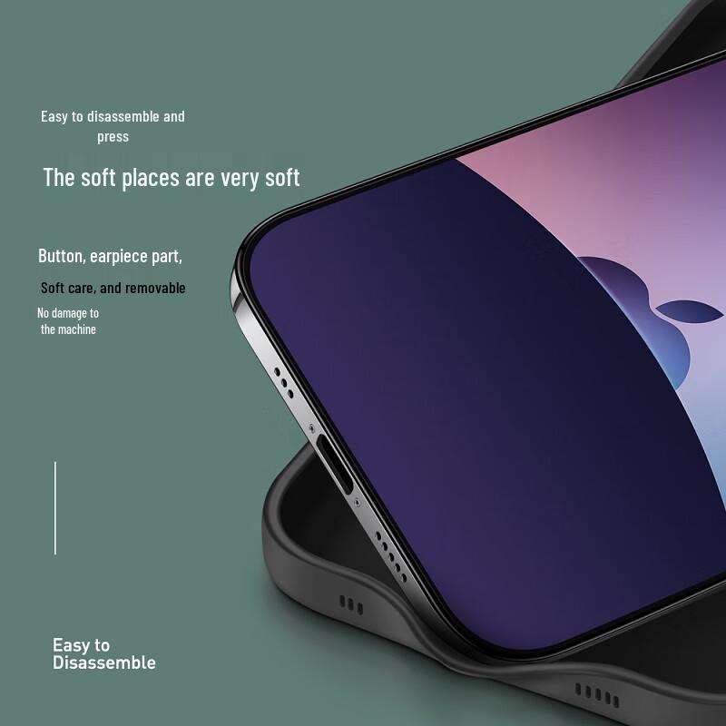 AMW Ultra-Thin Matte Full Coverage Phone Case for iPhone 15 Pro