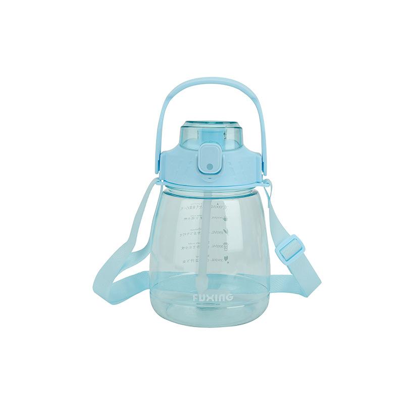 Высококачественная пузатая чашка, пластиковая космическая чашка, милая детская чашка с соломинкой, чашка для воды большой емкости