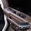 For Kia PV5 2025 2026 Car Tuning Carbon Fiber Window Button Cover Trim Interior Parts LHD