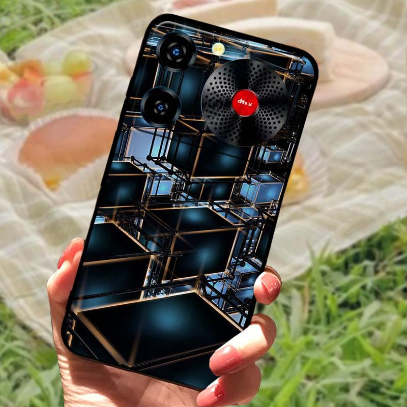 For ZTE Nubia Music Case Shockproof TPU Silicon Black Bumper Cover For ZTE Nubia Music Phone Cases Cute Back Cover Fundas Capa