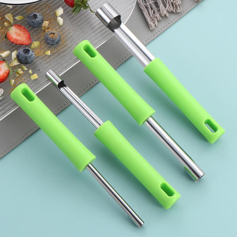 1 шт. Нержавеющая сталь Фруктовая косточковыдавливатель Финики Вишня Груша Косточковыдавливатель Удаление косточек фруктов Нож-слайсер Инструменты для фруктов и овощей