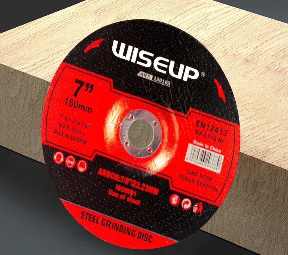 WISEUP 100 мм/115 мм/180 мм/230 мм шлифовальный круг аксессуары Dremel отрезные круги лепестковые шлифовальные круги для угловой шлифовальной машины