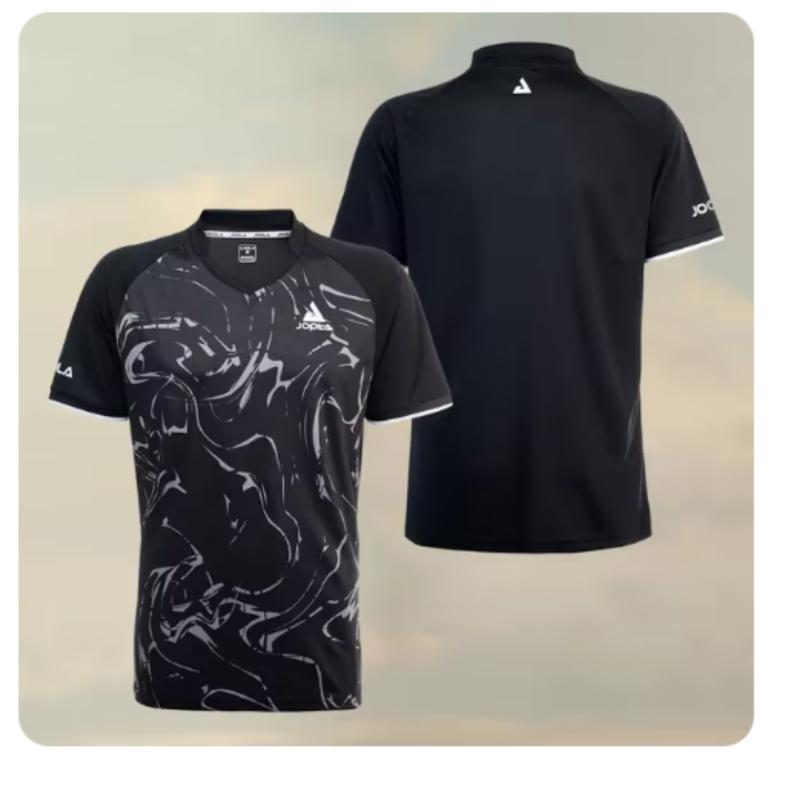 2024 Мужская Мода Футболка для Настольного Тенниса Быстросохнущая Летняя Фитнес Спорт Дышащая с Коротким Рукавом Ультратонкая Теннисная Одежда