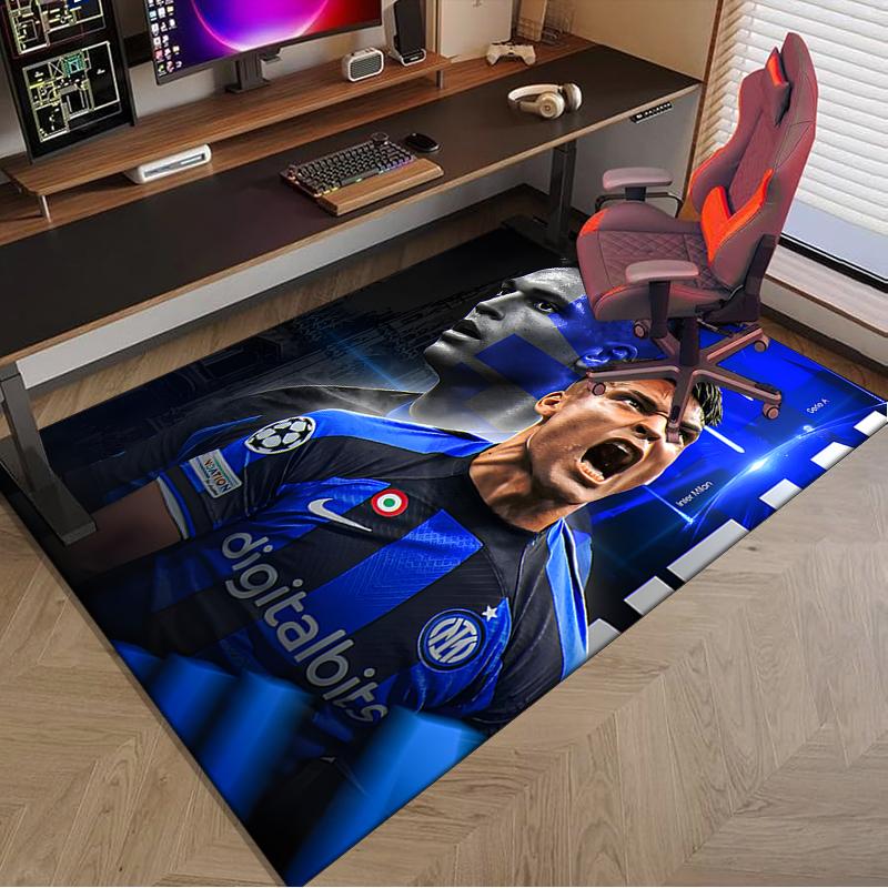 1PC Energy Style In Sports Martinez Rug Game Carpet, Floor Mat for Bedroom Living Room Entryway Rug, Home Decor Idea Gift for Christmas birthday