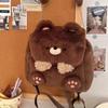 Japanese Backpack Cartoon Large Capacity Storage Bag Schoolbag Student Crossbody Bag School Bag Kawaii Plush Bear