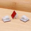 Plastic Organizer Self-adhesive Buckle Line Cable Clamp Wire Management Cable Clip Fixer Holder